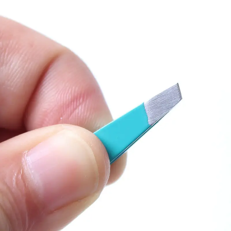 Mini portable Stainless Steel Slant Tweezers