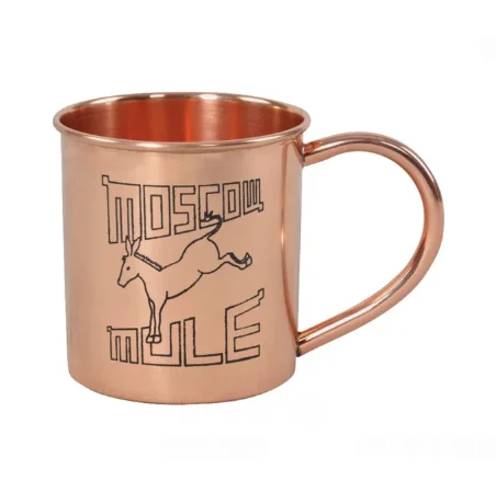 Mirror Polished Moscow Mule Mug High Quality Copper Coffee Tea Drinking Mug Customize Printed Very Elegant Mule Mug And Cup Sale