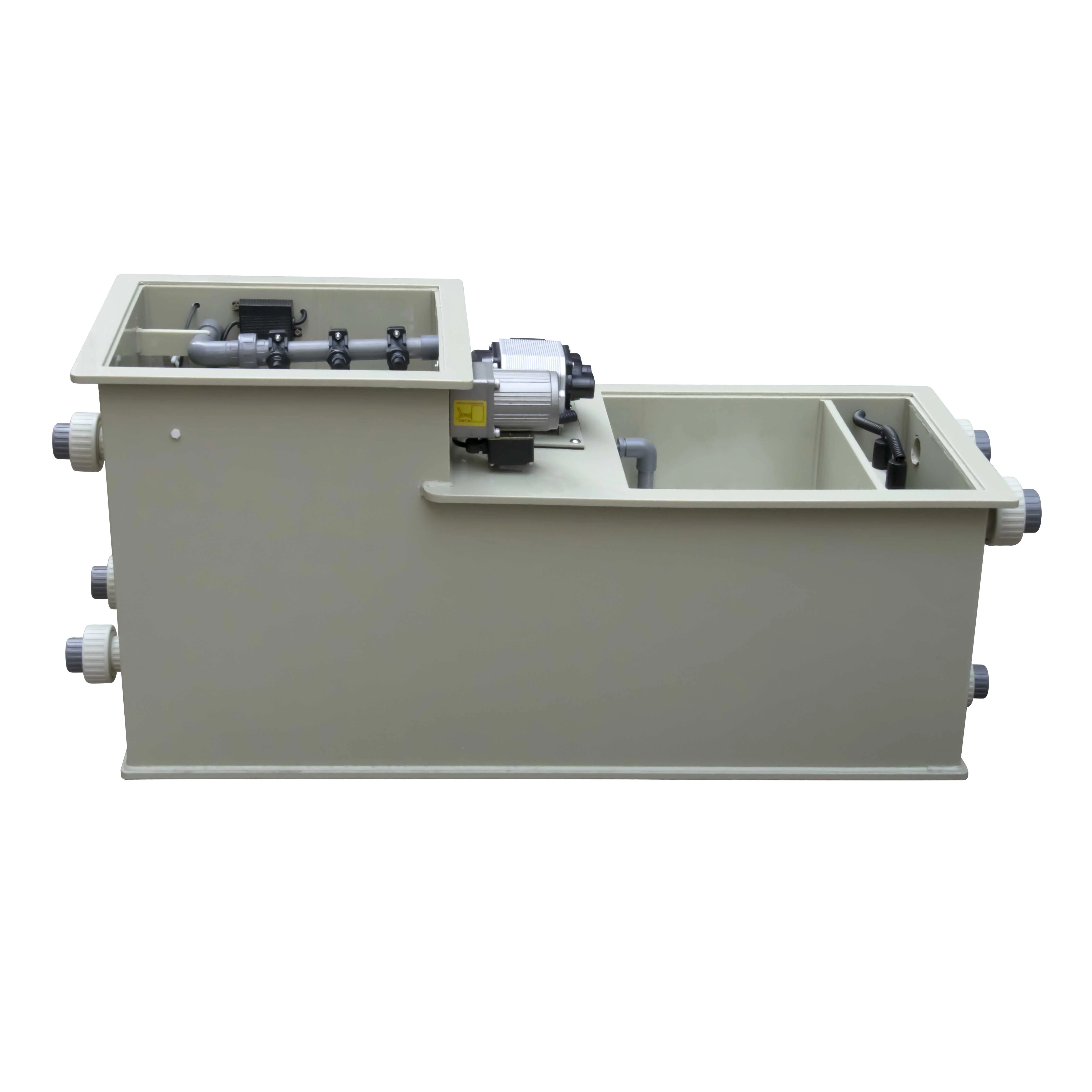 QihangRAS Household Garden Koi Pond 5 m3 Water per Hour Combi Rotari Drum Filter