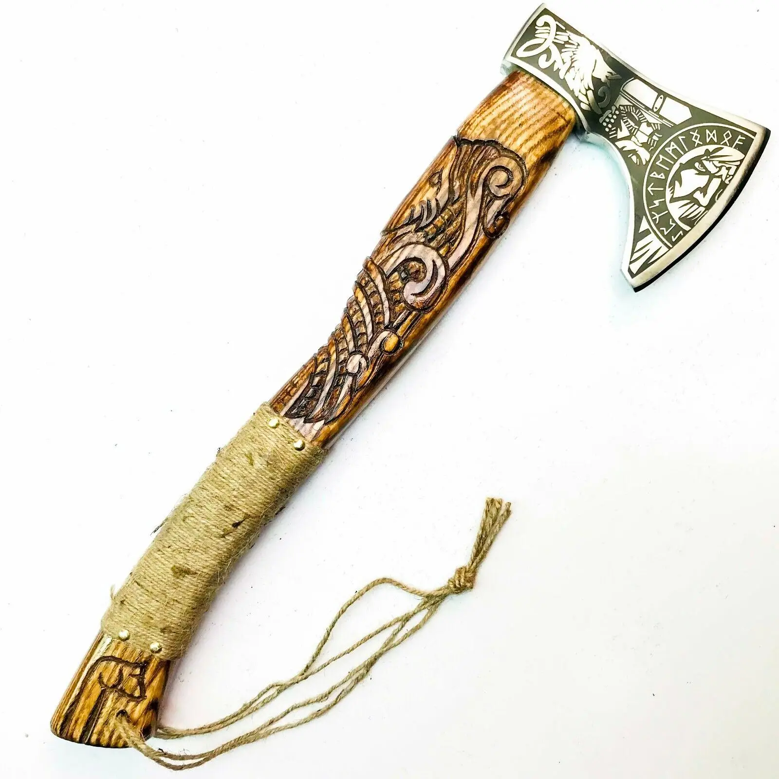 Custom Handmade Odin Axe (Dark)