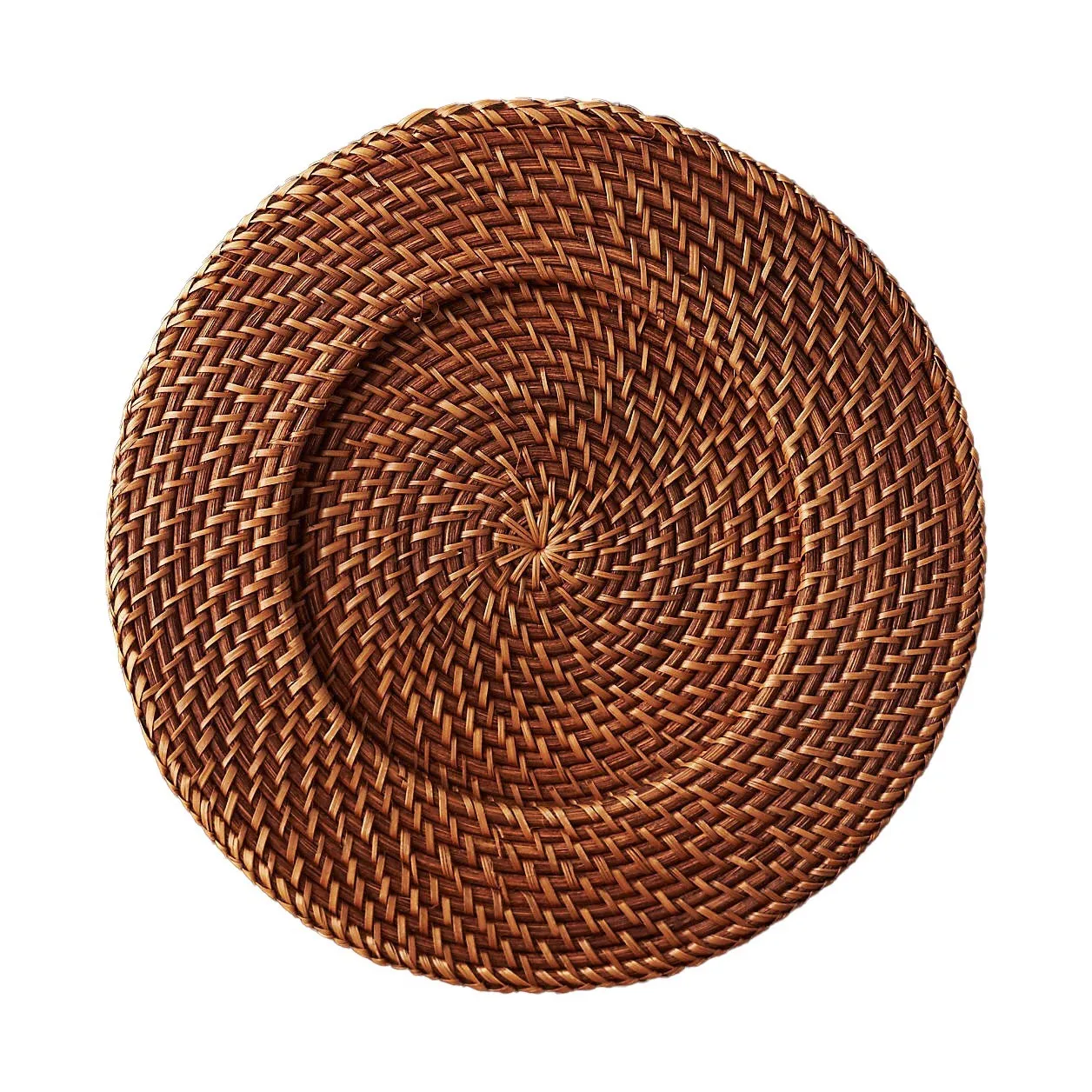 Amazon Best Selling Round Rattan Charger Placemat Table Mat Shaped Bamboo Dining Table Accessories & Decoration Made In Vietnam