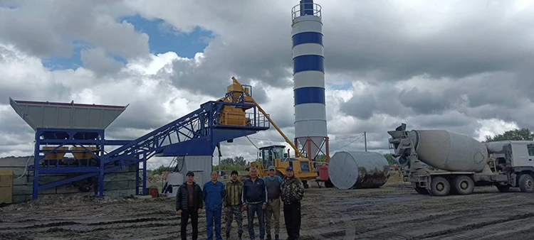 smart concrete mix plant