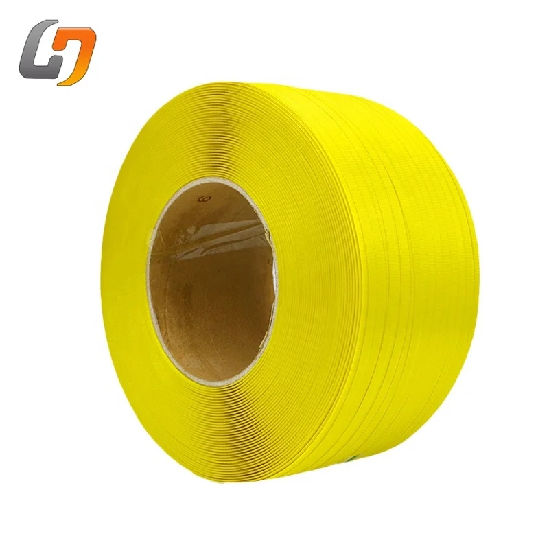 High Tension Yellow PP Strapping band Plastic PP Banding  Strap Polypropylene Strap