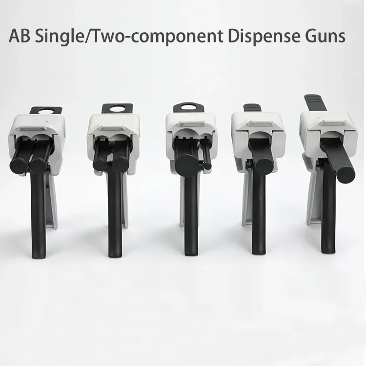 50ml 1:1/2:1 Epoxy Resin Manual Two Parts Glue Dot Dispenser Caulk Gun AB Glue Gun