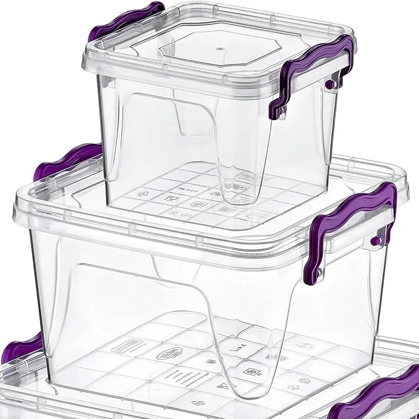 Transparent Storage Box Containers Plastic Medical Surgery Storage Container Made in Turkey