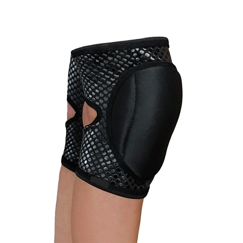 Protection Spandex Universal Adjustable Comfortable Pole Dance Knee Pads for Women available with customized design and logo