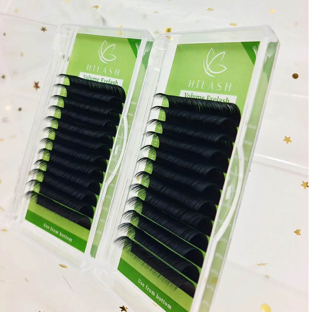 Handmade Individual Classic Bulk Private Label Eyelash Extension PBT material Lash Extensions tray