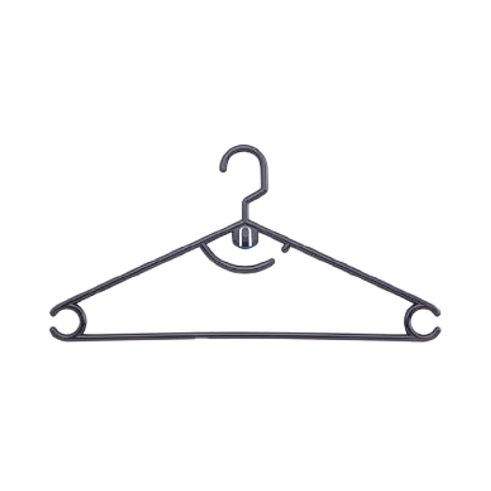 Hot Selling attractive Plastic   Clothes Hanger for Wardrobe Multi Purpose Use for Clothing Hanging