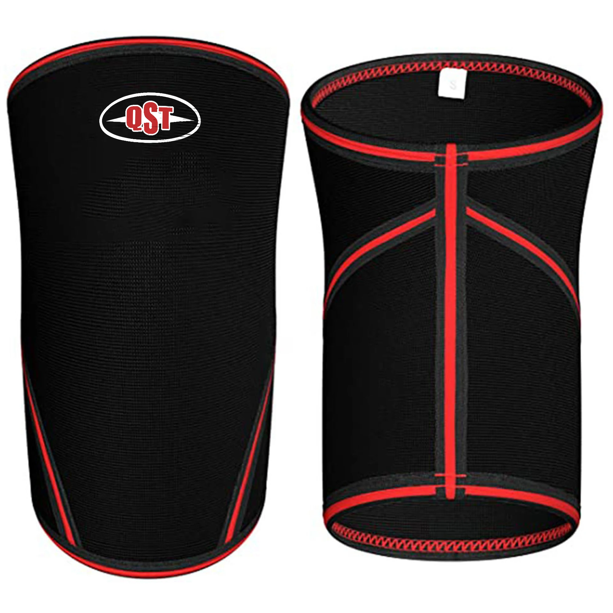 Powerlifting compression neoprene knee sleeves manufacturer adjustable unisex knee pads for bodybuilding fitness gym training