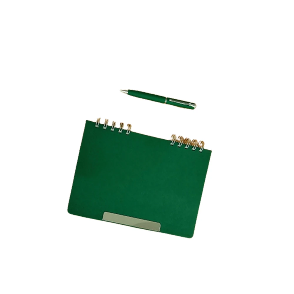 Best Selling Leather Keychain with Metal Pen A5 Notebook Promotional Wholesale for Office Employees College Teachers Students