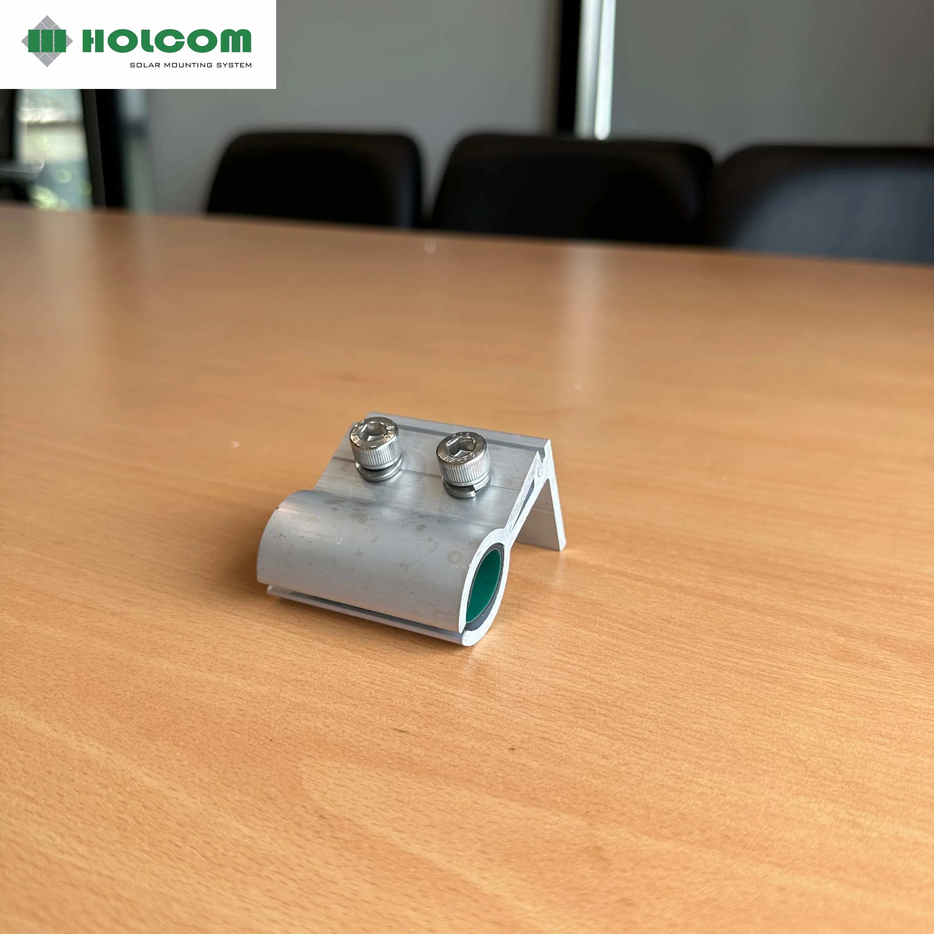 High Quality Anodized Aluminum 6005-T6 Metal Roof Clamp Set HOL.KCL-CC-F for Solar Mounting System Made in Vietnam