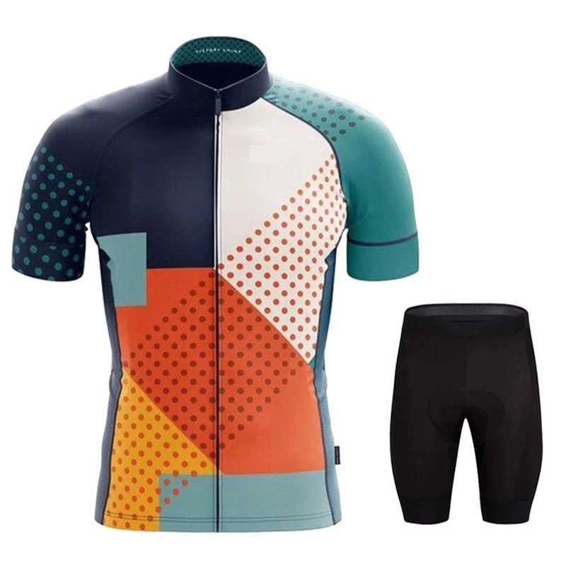 One Piece Cycling Jersey Cycle Kit Bike Triathlon Cycling Skin Suit Trisuit Short Sleeve Unisex Triathlon Suit Set for Sale
