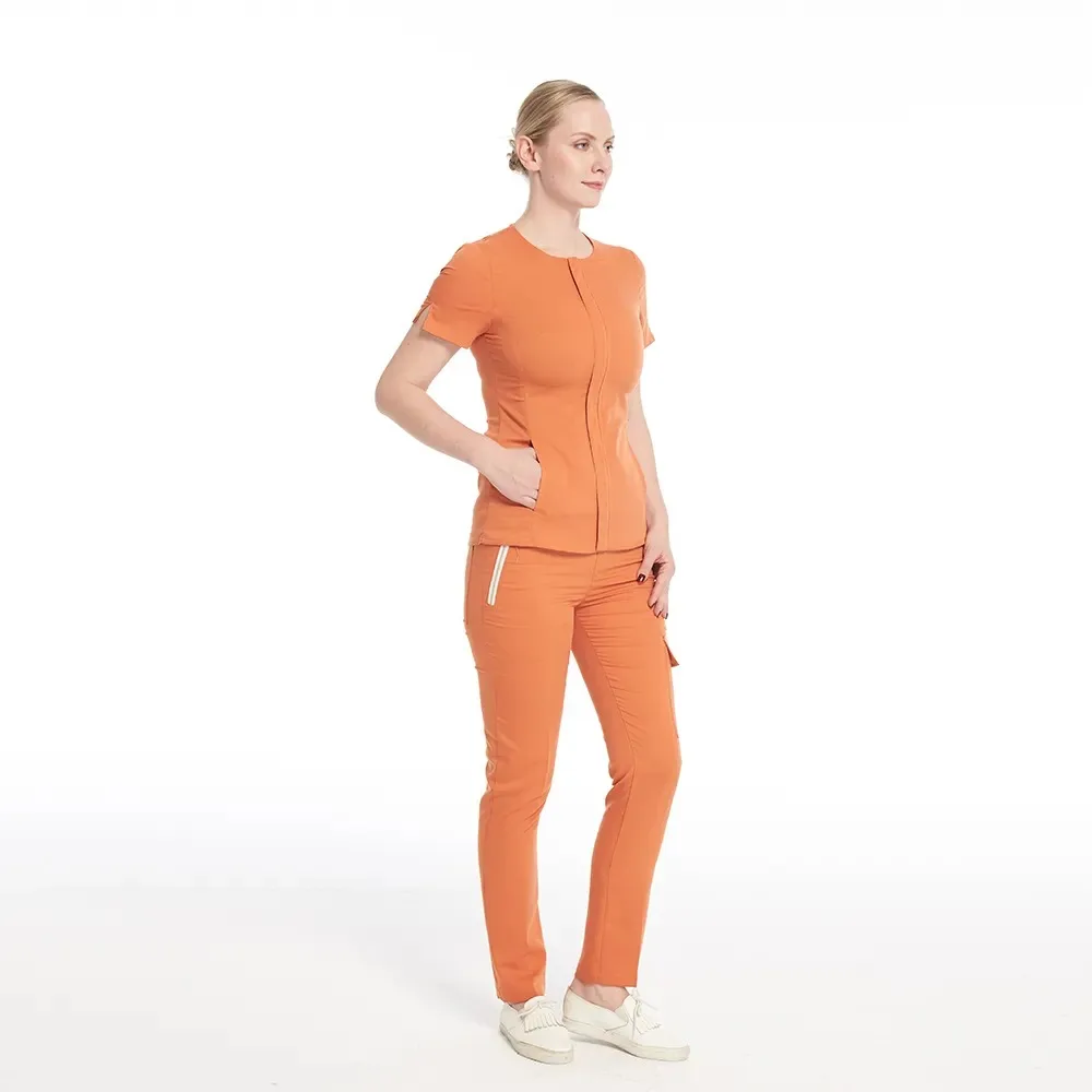 Best Quality Doctors And Nurses Female Scrub Nursing Uniform Sets Medical Scrub Hospital