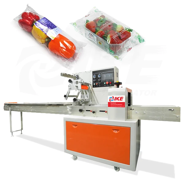 Automatic Fruit Vegetable Lettuce Carrot Pouch Flow Packing Machine
