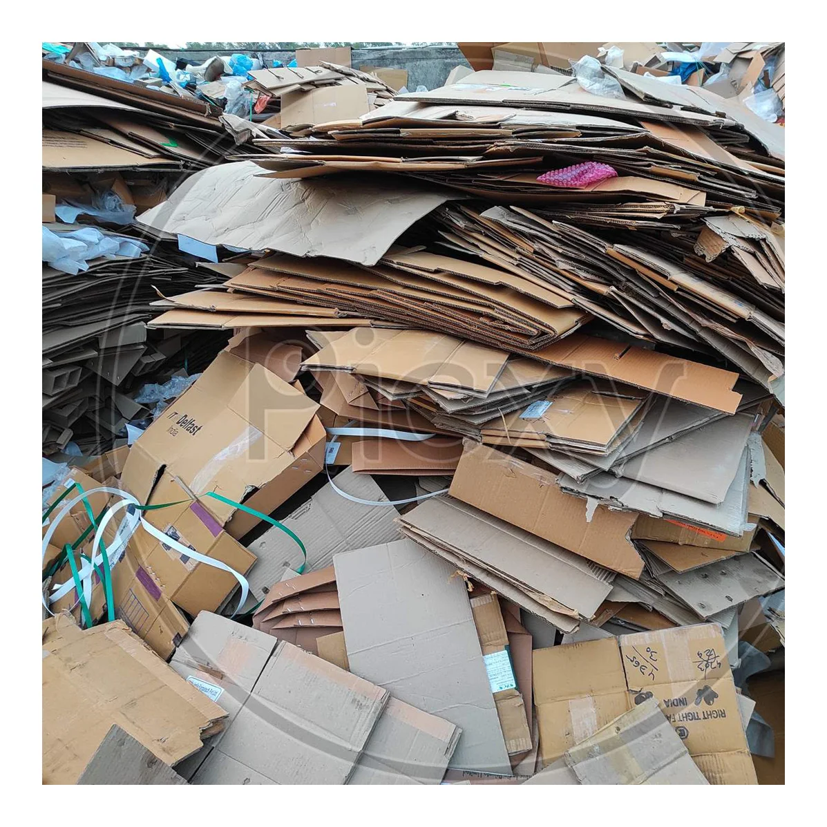 Lowest Recycling Raw Material Price High Quality Box Scrap Recycle Waste Box Suitable As Packaging Material Origin Malaysia