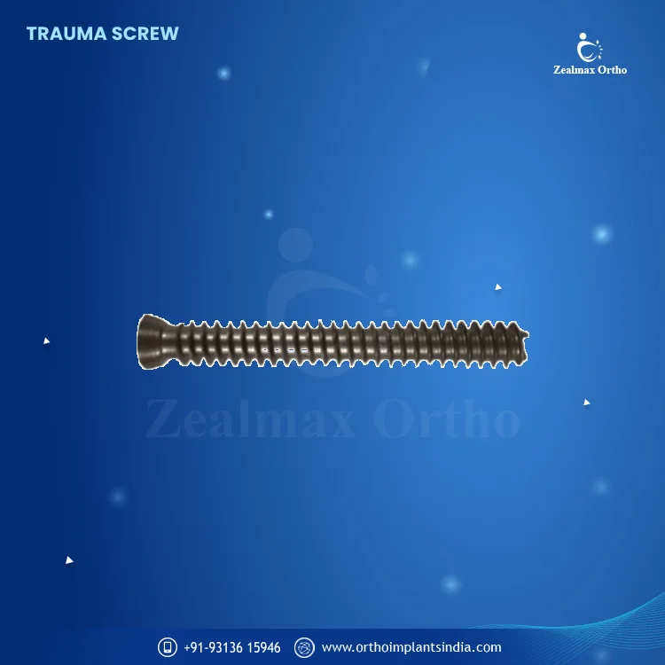 Zealmax Ortho Titanium Orthopedic Trauma Implants High Quality Cannulated Bone Screw