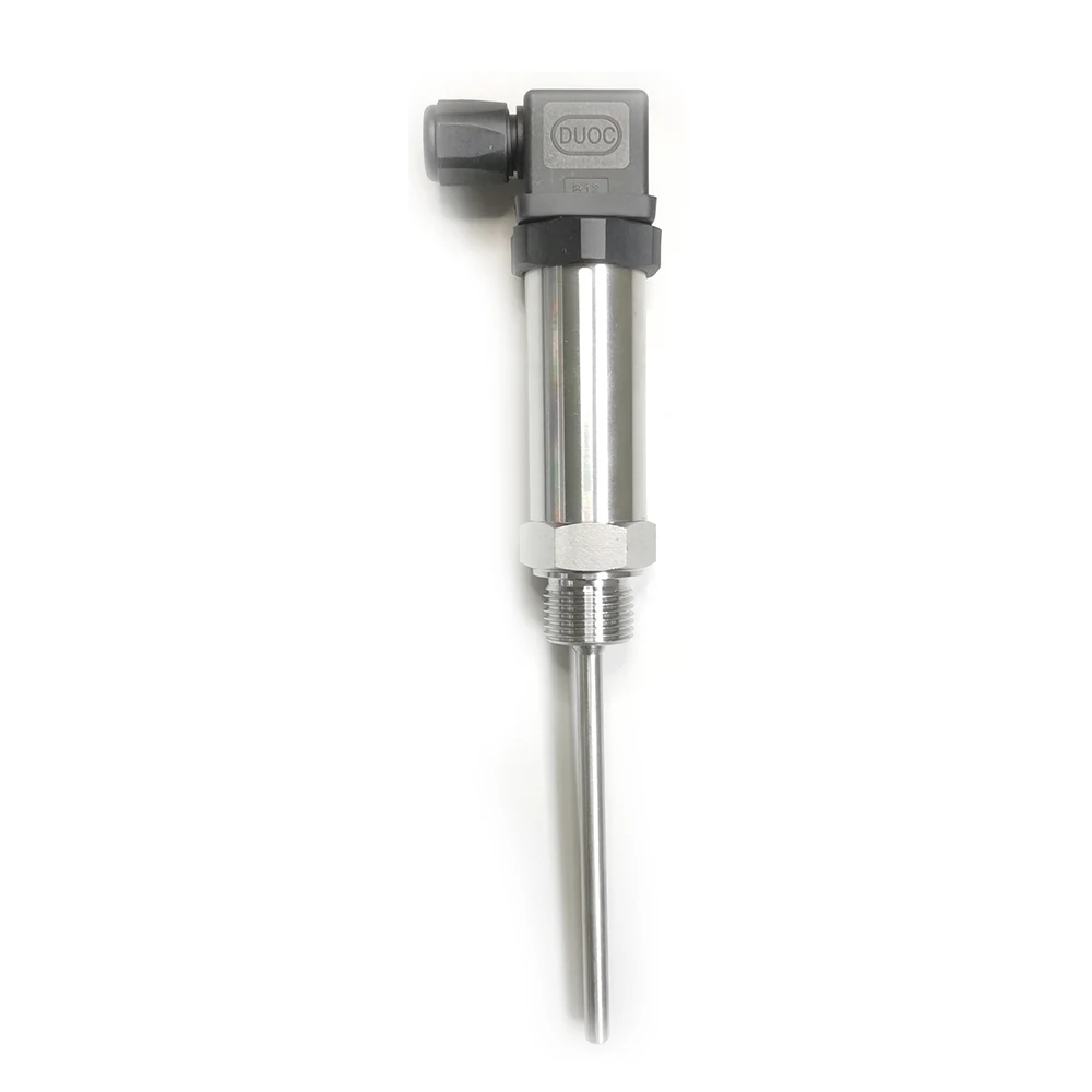 XDB700 PT100 G1/2 -50..200 Celsius 24VDC 4-20mA Seamless Stainless Steel Temperature Transmitters high-precision