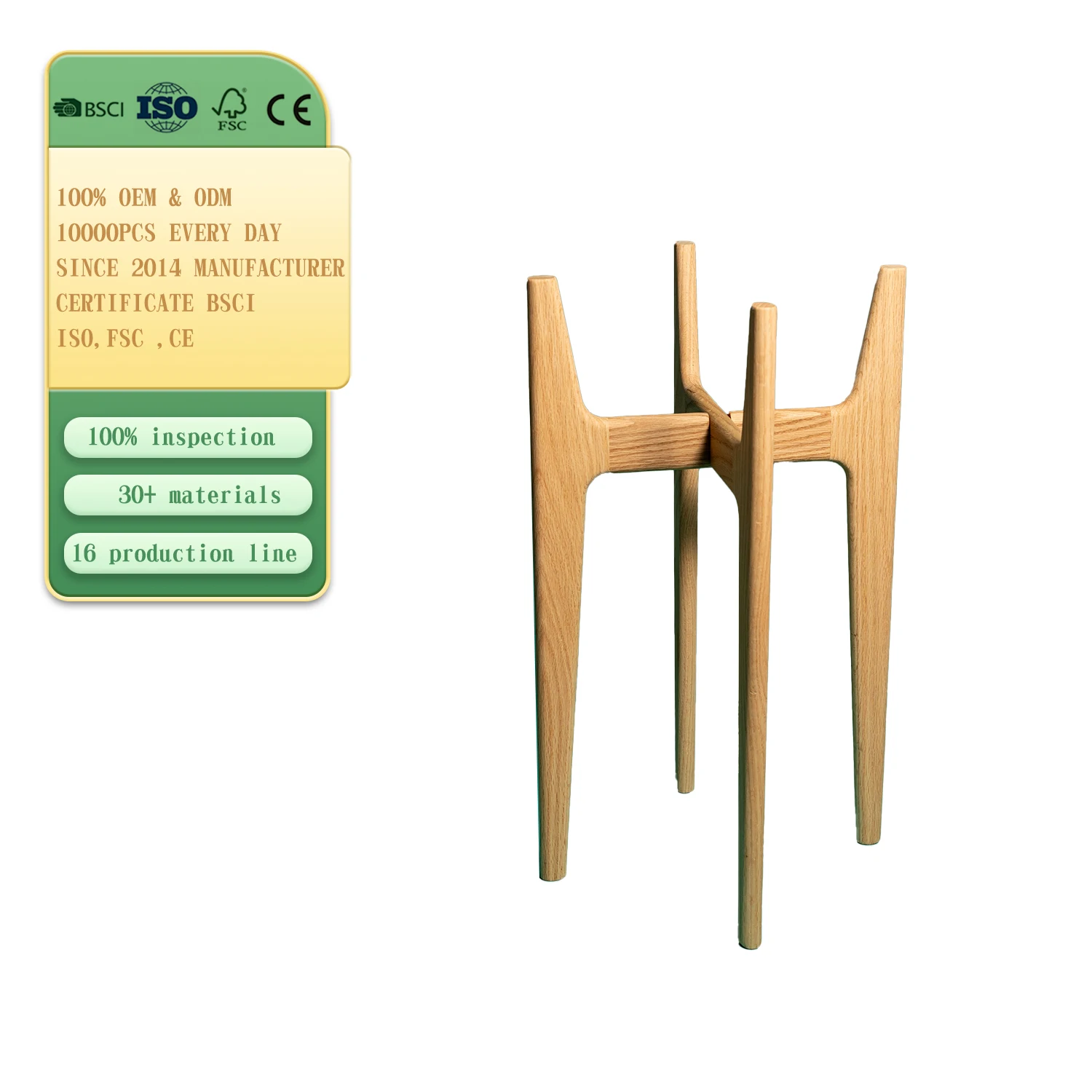 Популярный оригинальный дизайн деревянная витрина для растений ручной работы цельная стойка комнатных