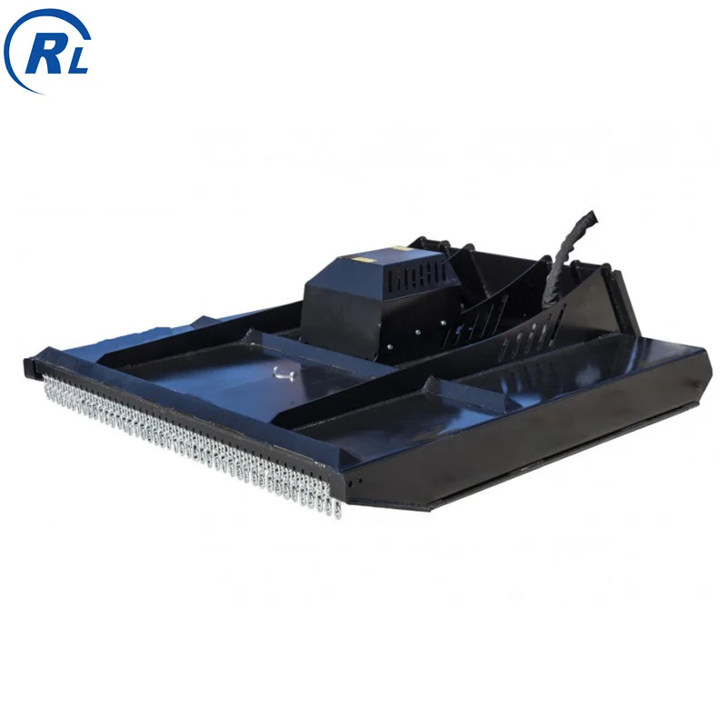 OEM and Custom heavy duty industrial grade high flow skid steer brush mover,  brush cutter for forest machinery