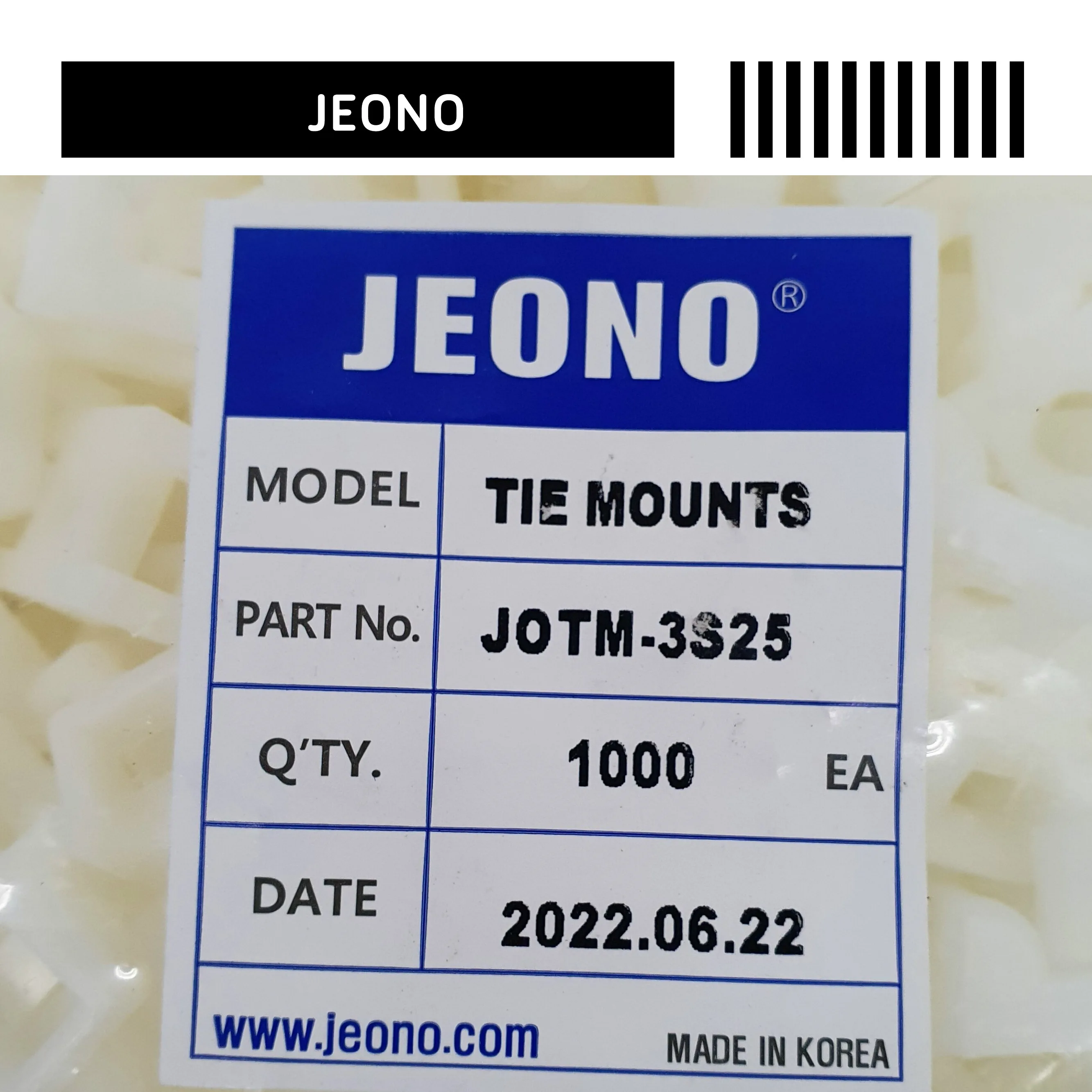 Jeono крепления узлов JOTM-3S25 Сделано