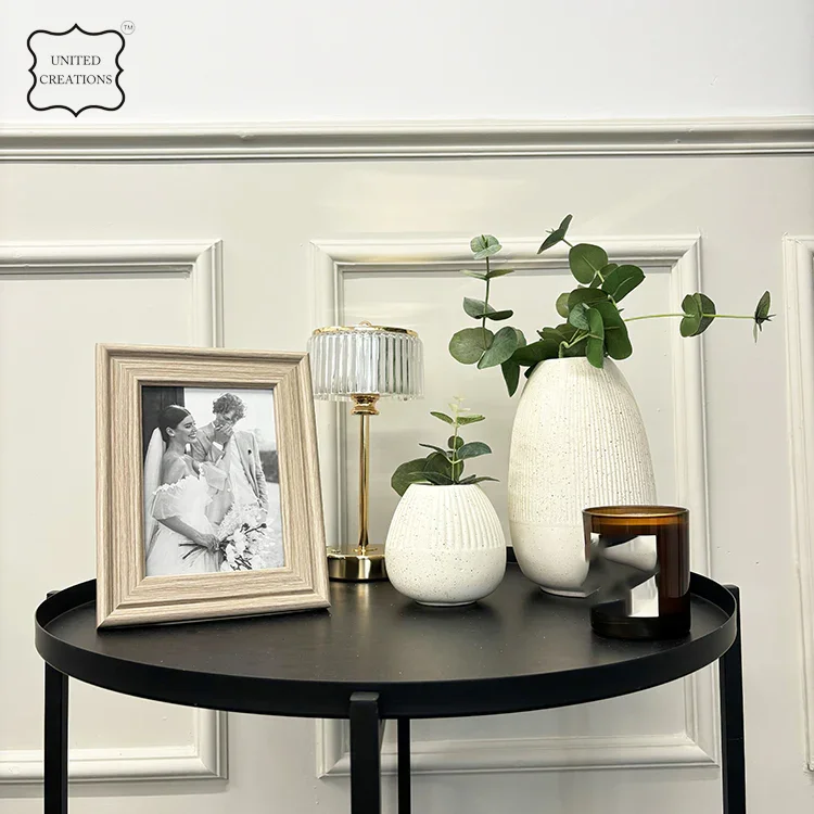 Customized multi size MDF gold square photo frame Wooden Photo Frame