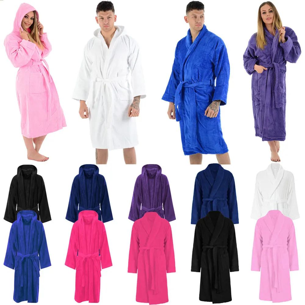Wholesale Luxury Lightweight Bathrobe for Men and Women 100% Bamboo Fiber Waffle Sleepwear Breathable Quick Dry for Spa Hotel