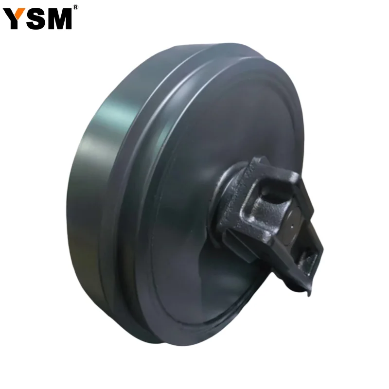 Undercarriage Spare Parts Mini Excavator Idler Front Wheel  Js30 Plus Bulldozer Track Idler