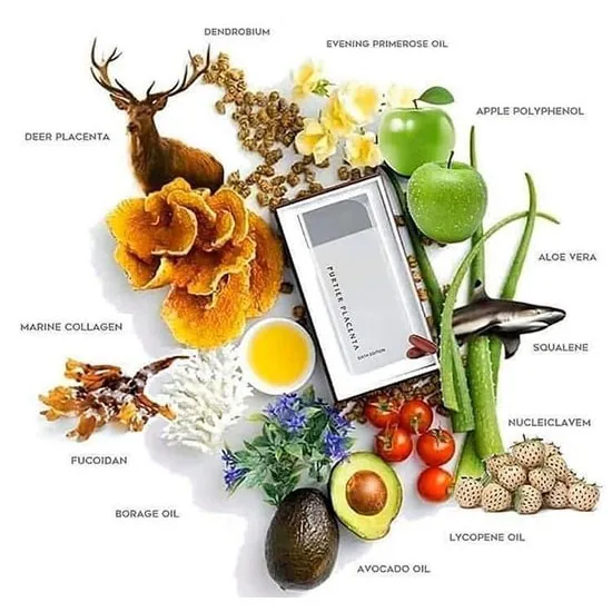 Плацента Purtier, образованная в капсулах, легко пить, регулярно потребляет высококачественные продукты от производителя из Таиланда