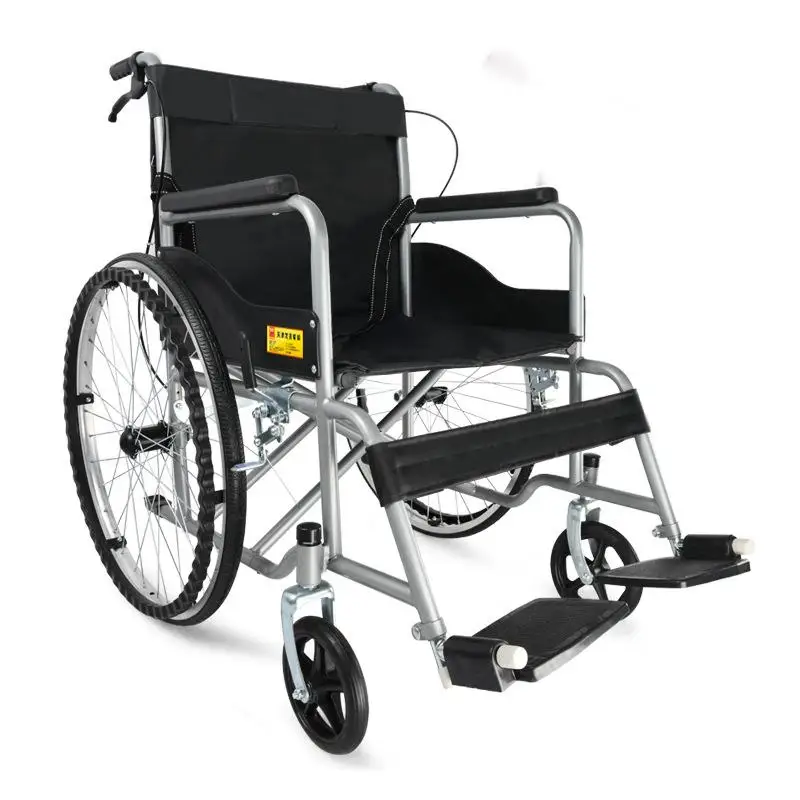 Rehabilitation Therapy Manufacturer wholesale wheel chair  for the elderly and disabled folding wheelchair with toilet table
