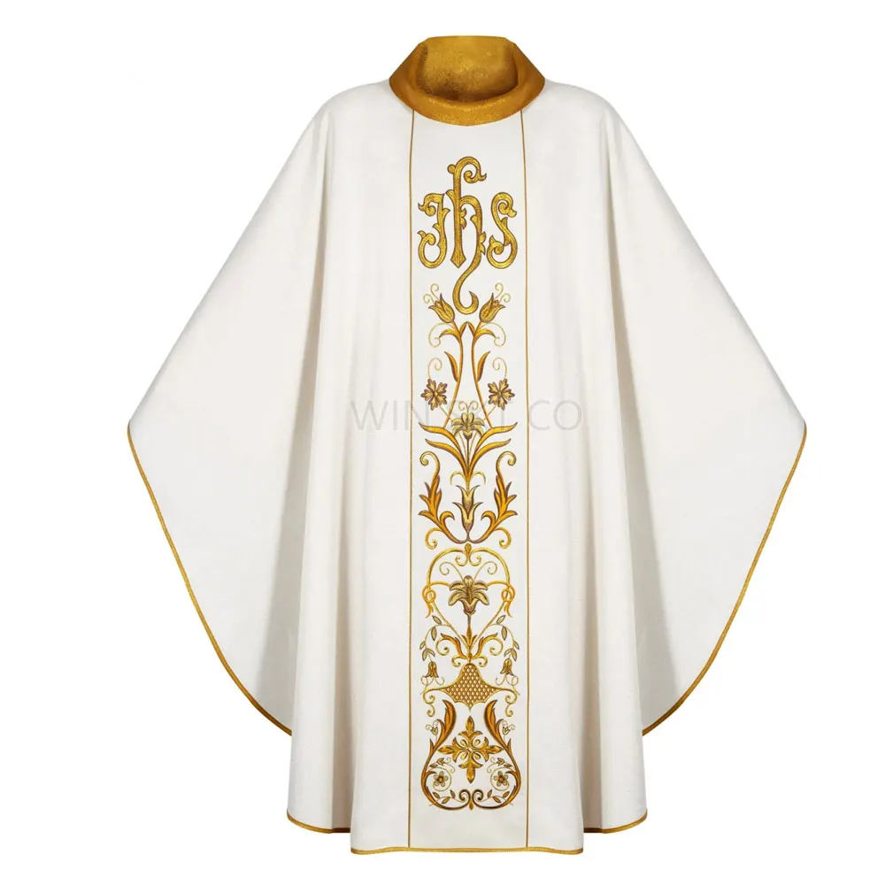 Custom High Quality Wholesale Chasuble Best Quality Fabric Priest Chasuble