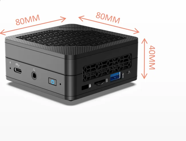 Original Mini Pcs MINISFORUM  Mercury Series Mercury Series EM780 AMD Ryzen 7 7840U Processor AMD Radeon Graphics LPDDR5 Memory