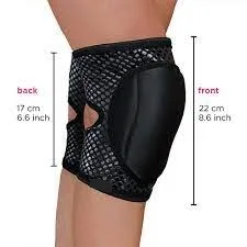 Protection Spandex Universal Adjustable Comfortable Pole Dance Knee Pads for Women available with customized design and logo