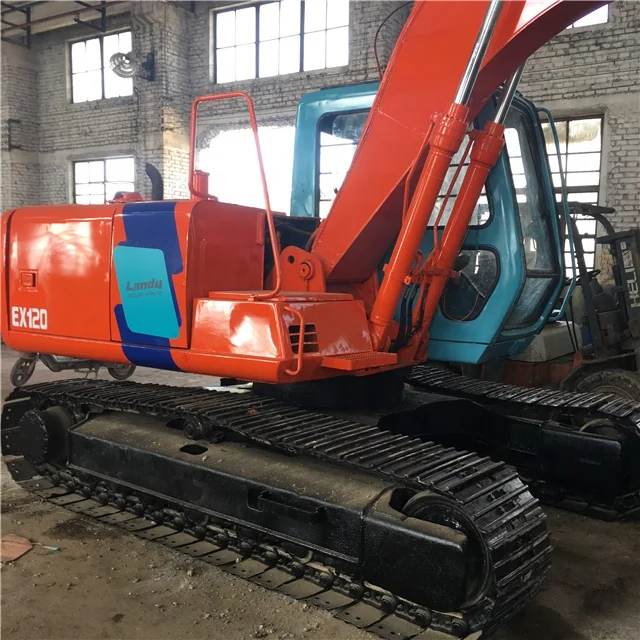 EX120-3 гидравлический экскаватор Hitachi Подержанный 120-3 12 тонн японский EX120 120 гусеничный
