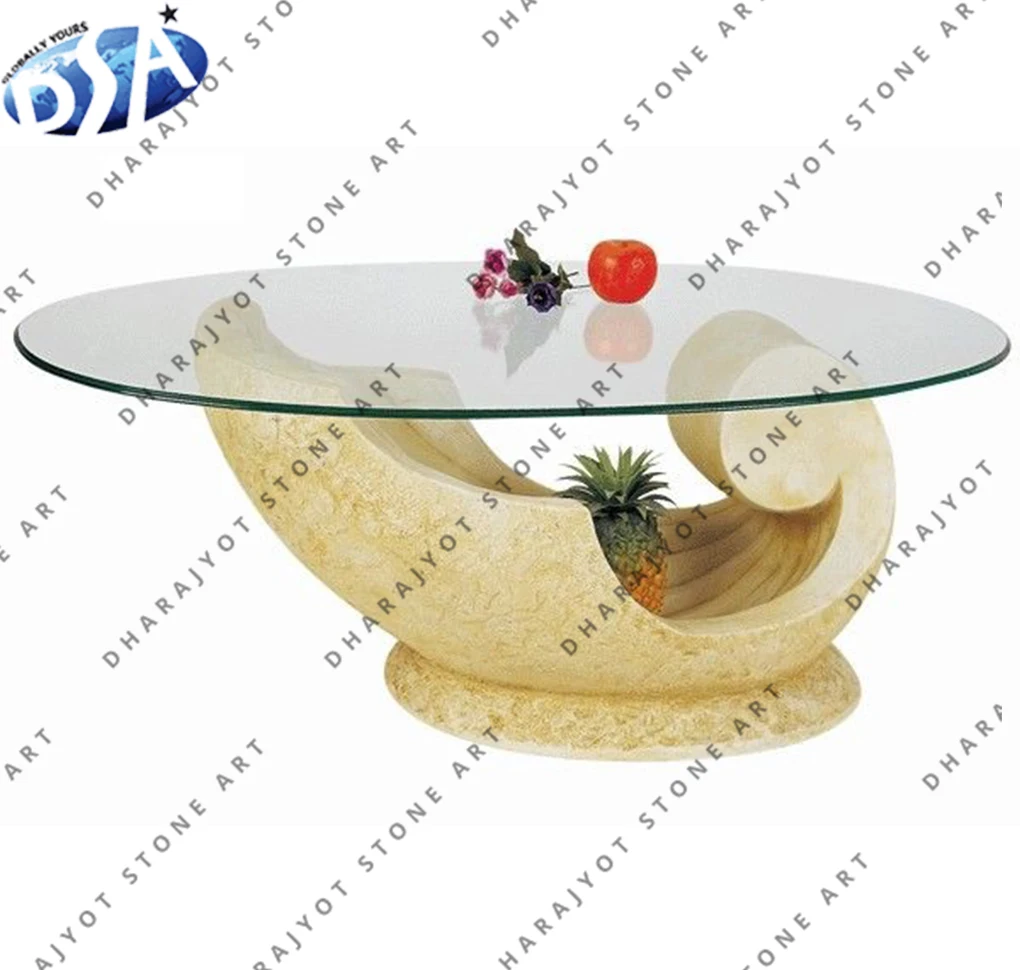 black marble polished unique table bases high quality simple and unique sets of table of glass sales of product online table set