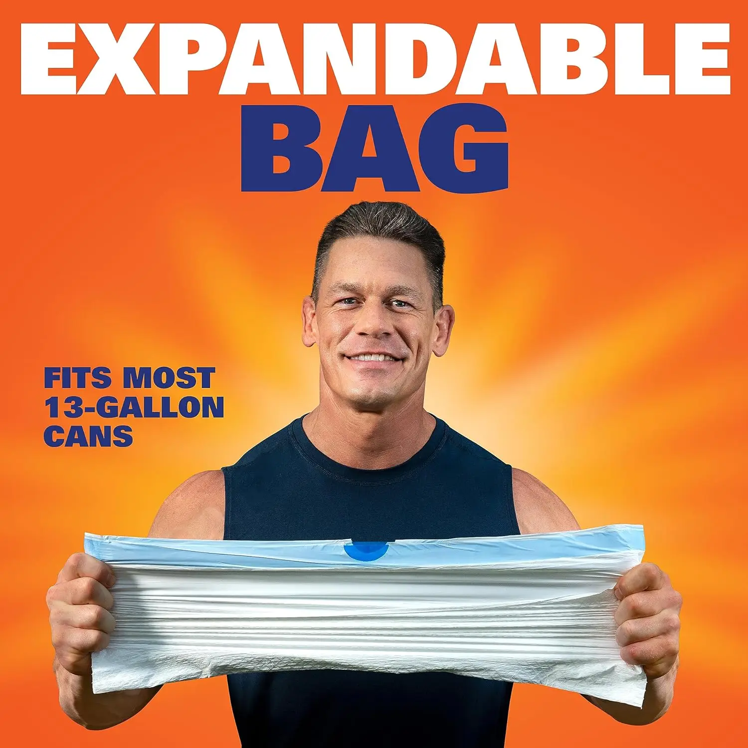 Ultra Strong 13 Gallon Trash Bags, Tall Kitchen Trash Bags, White, Lavender and Sweet Vanilla Scent, 80 Bags