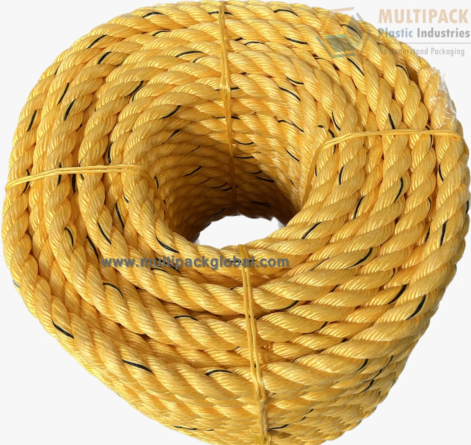Virgin PP HDPE Nylon Polyethylene Braided Water Rope Twisted Safety Plastic for South American & Indian Markets