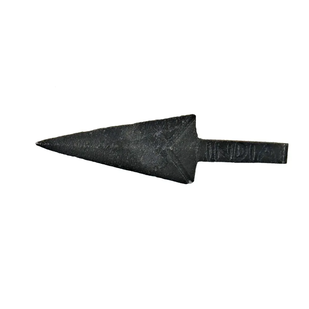 Custom Handmade Iron Forged Leaf Shape Arrowhead Spearhead Point Rustic Medieval Viking Accessories Archery Hunting arrow head