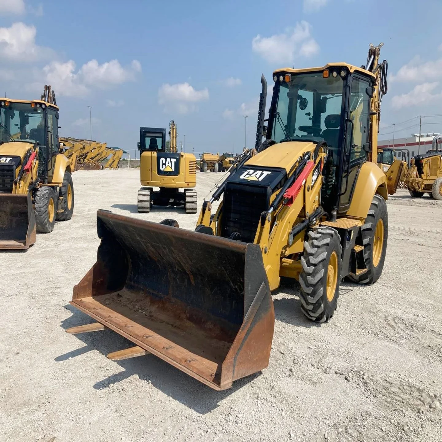 High Quality Backhoe loader backhoe tractors Cater CAT 416 CAT 420 backhoe loader