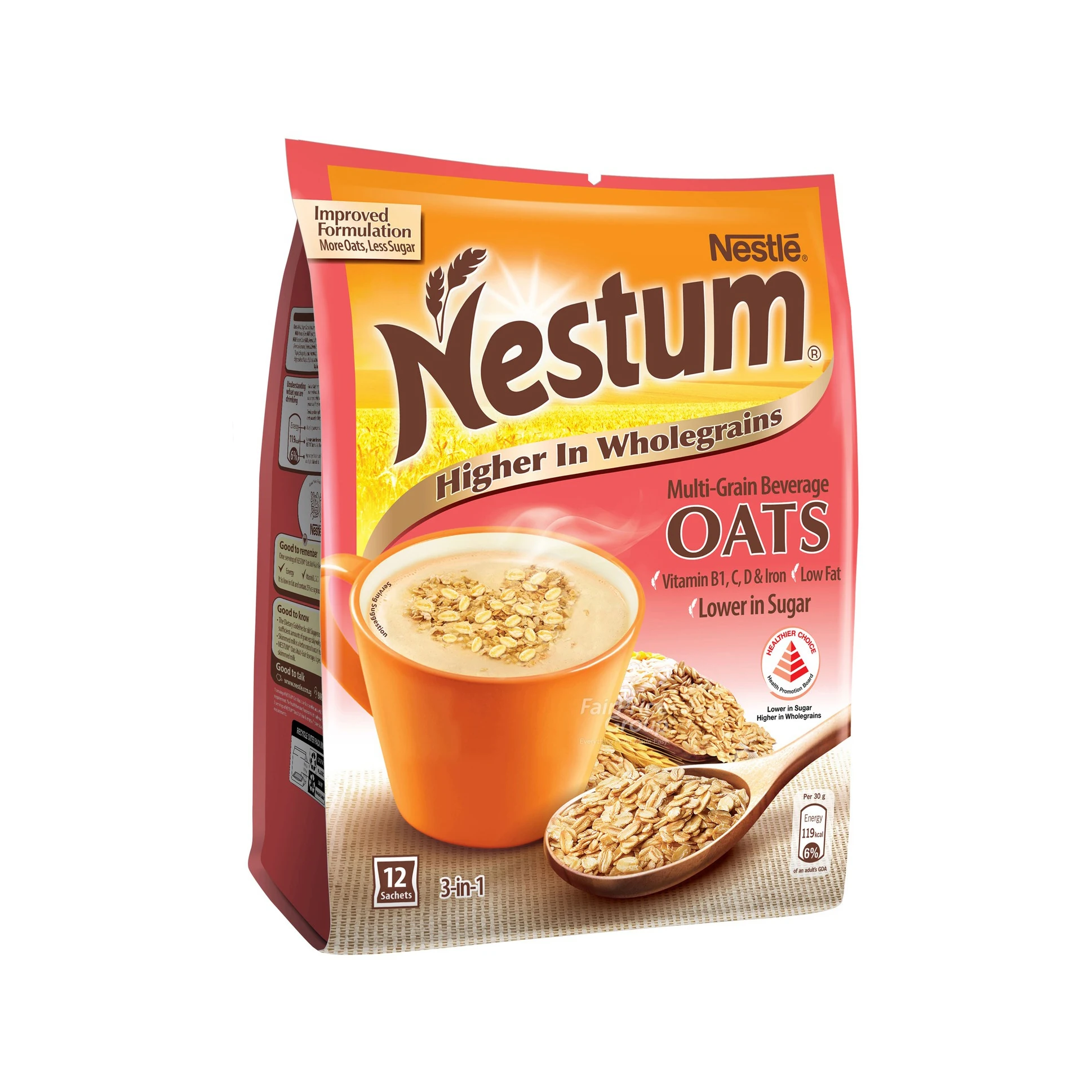 Nestum 3-in-1 Original All Family Breakfast Cereal 500g Pack