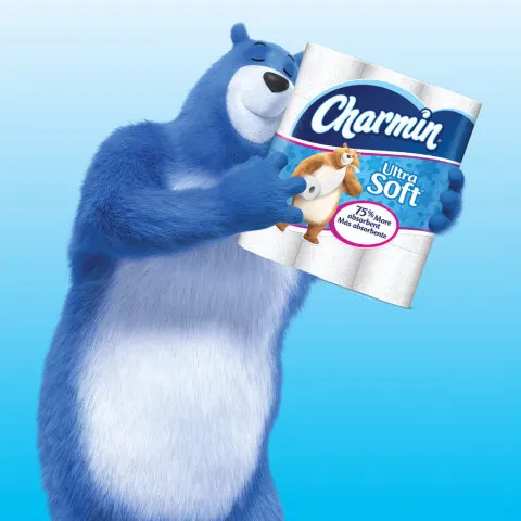 CharminUltra Soft 32 супер плюс рулоны = 105 обычные