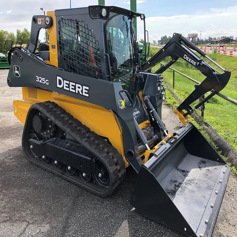 Carefully Used One Owner DEERE 325G Powerful Track Skid Steer with New Tracks and Sprockets Ready to Work Low Price