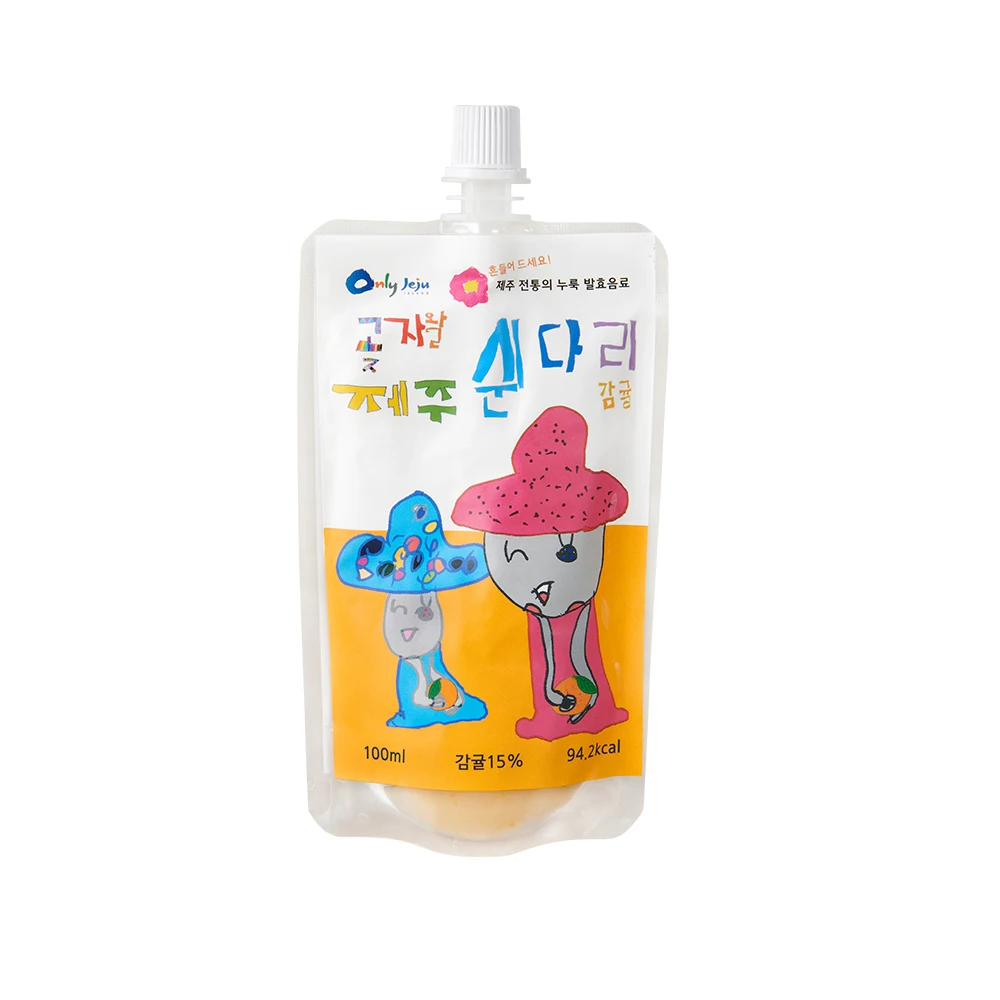 Korea Top Selling Gotjawal Jeju Swindari (Tangerine & Barley) Well being 2 flavor of juice that all age kid and adults like