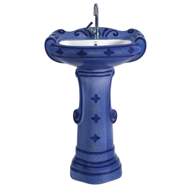 Reputed Dealer Selling Incomparable Quality Ceramic Sanitary Ware Wash Basin with Pedestal for Home and Hotel Usage