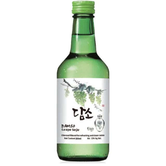 KOREA BBQ TRADITIONAL DISTILLED SPIRITS SOJU FRUIT FLAVOR