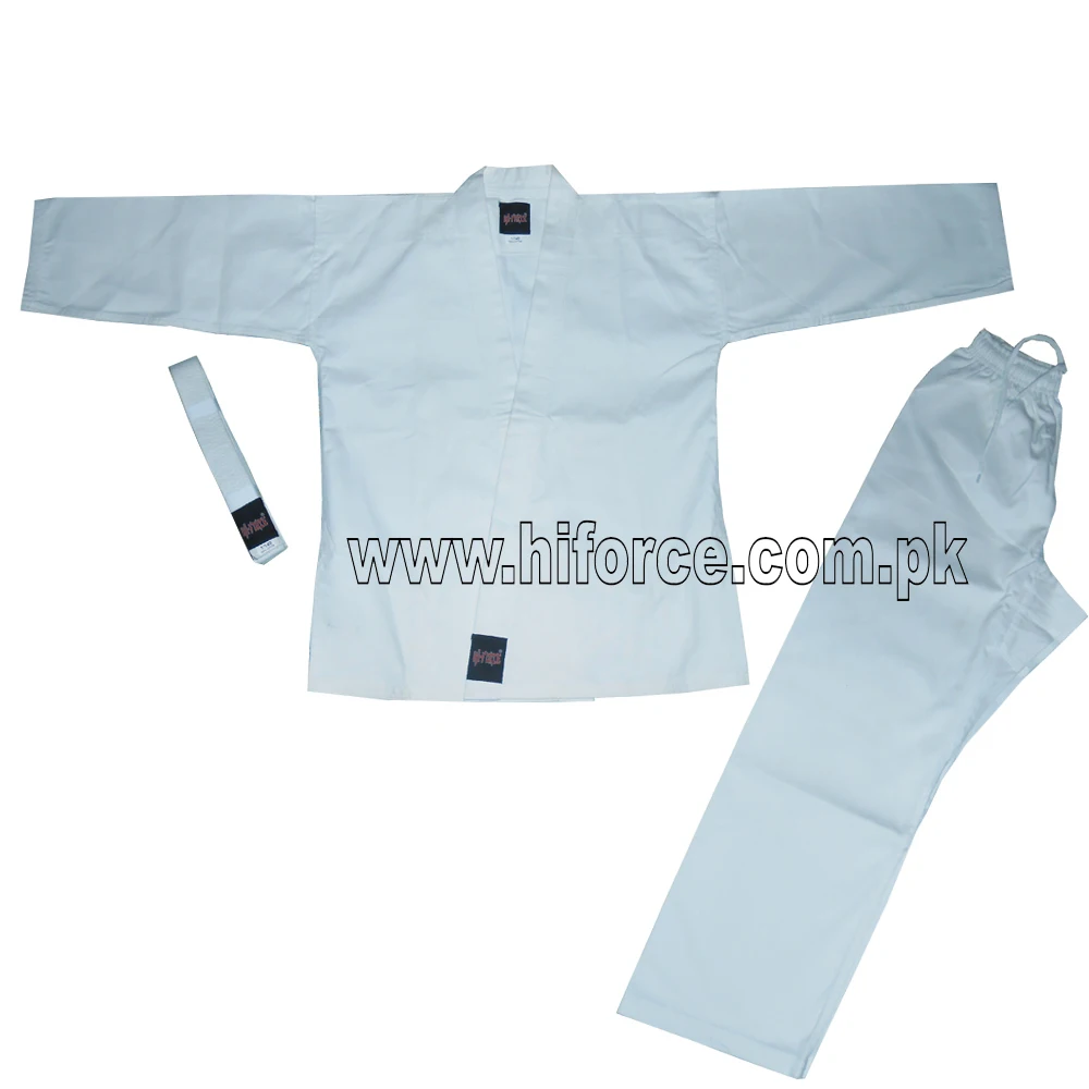 Lightweight Adult Student Karate Gi Elastic Drawstring Pants Uniform for Martial Arts Canvas Fabric for Karate BJJ Boxing Judo