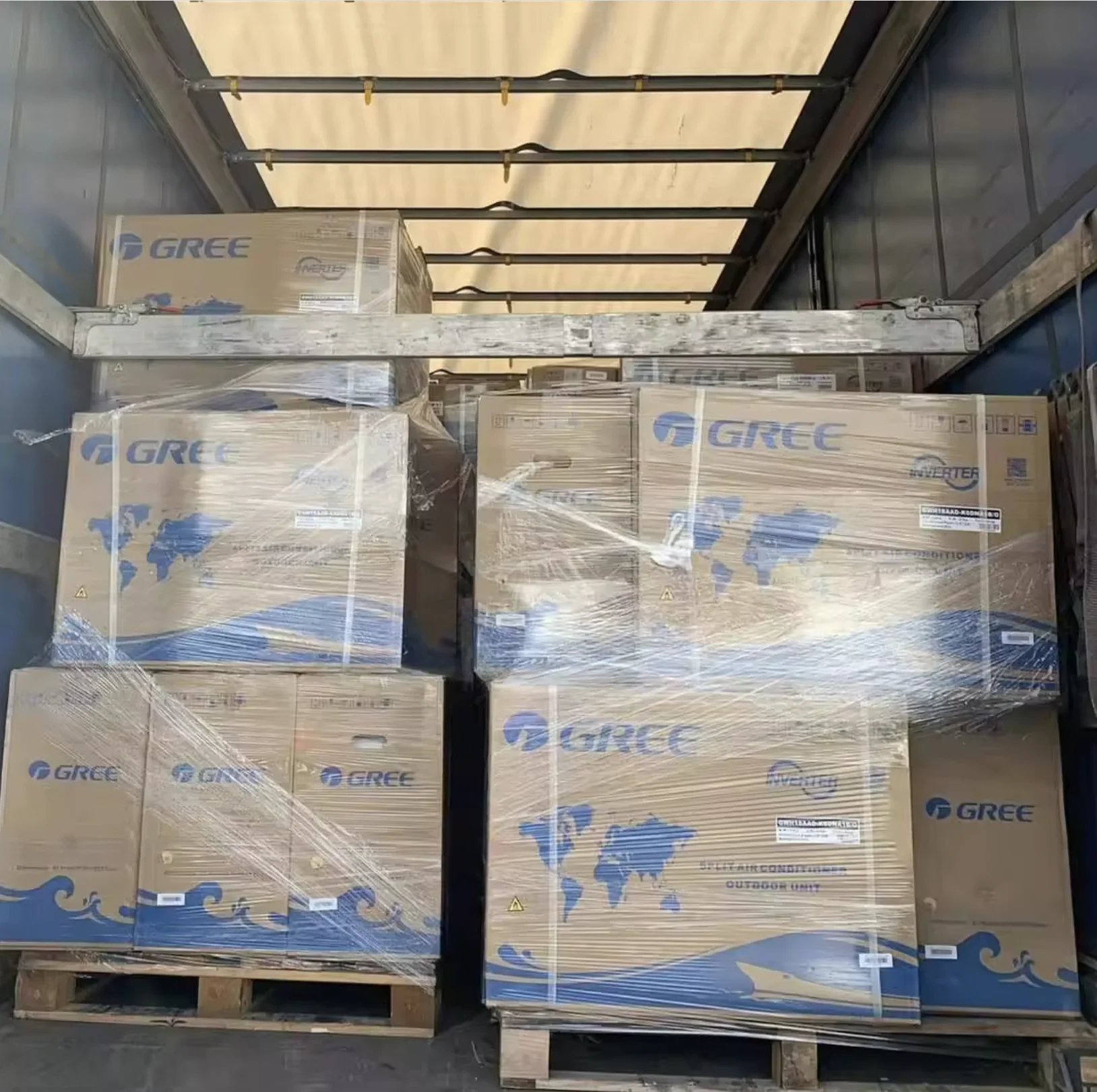 Factory Price Gree High Quality Energy Saving Professional Heating Air Cooling Pump Air Conditioner Gree for Sale to Caribbean