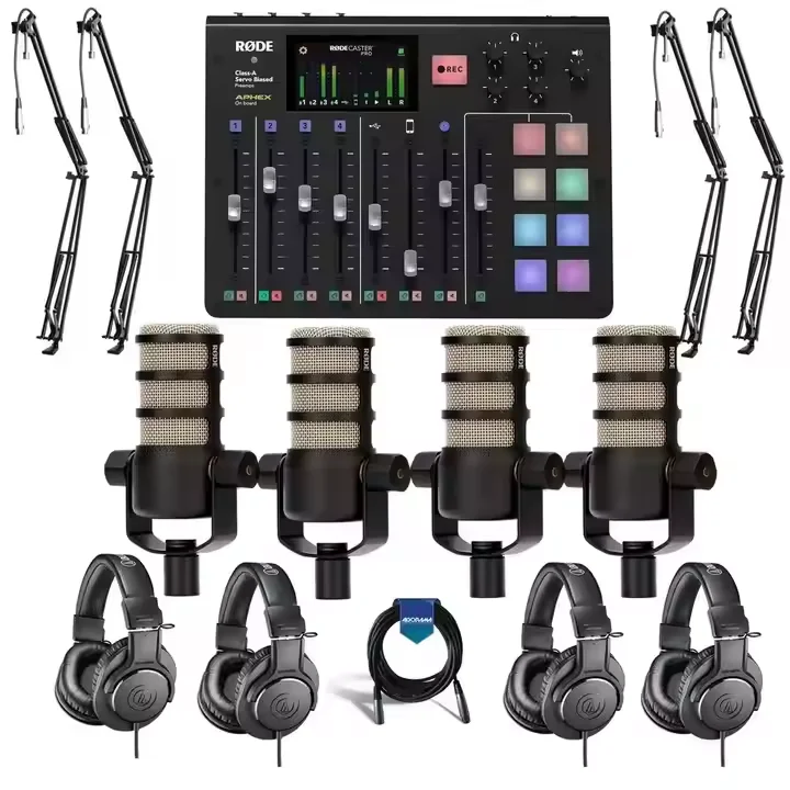 Лучшие микрофоны RODECaster Pro интегрированный комплект W-ACC для производства подкастов