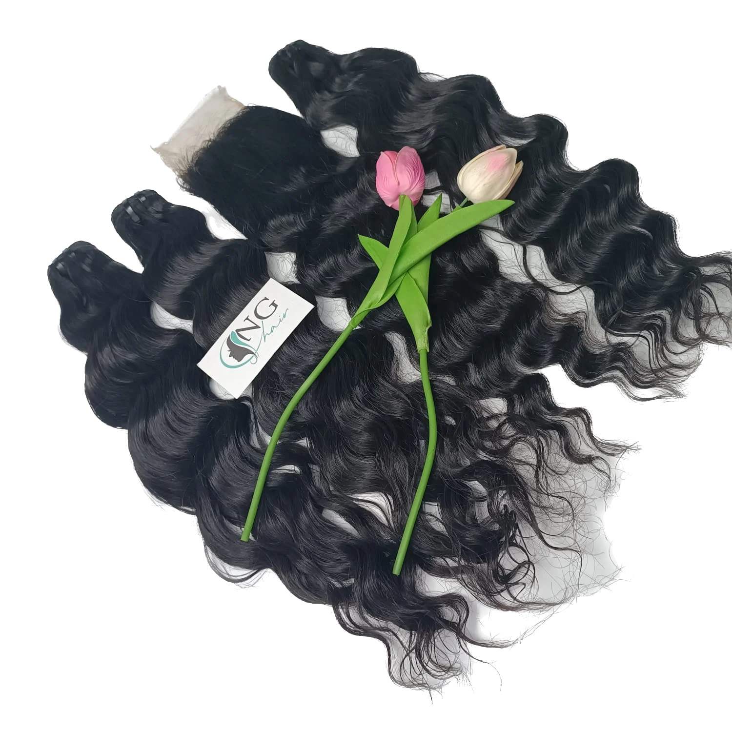 Natural Wave Weft Hair Double Drawn 100% Vietnamese Human Hair No Shedding No Tangle No Chemicals Made In Vietnam