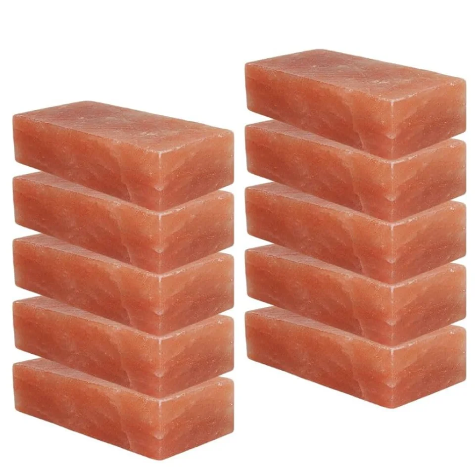 Pristine and Natural Himalayan Pink Salt Tiles Wholesale From PAK SALROSA & CO Stylish Room Decor Bricks