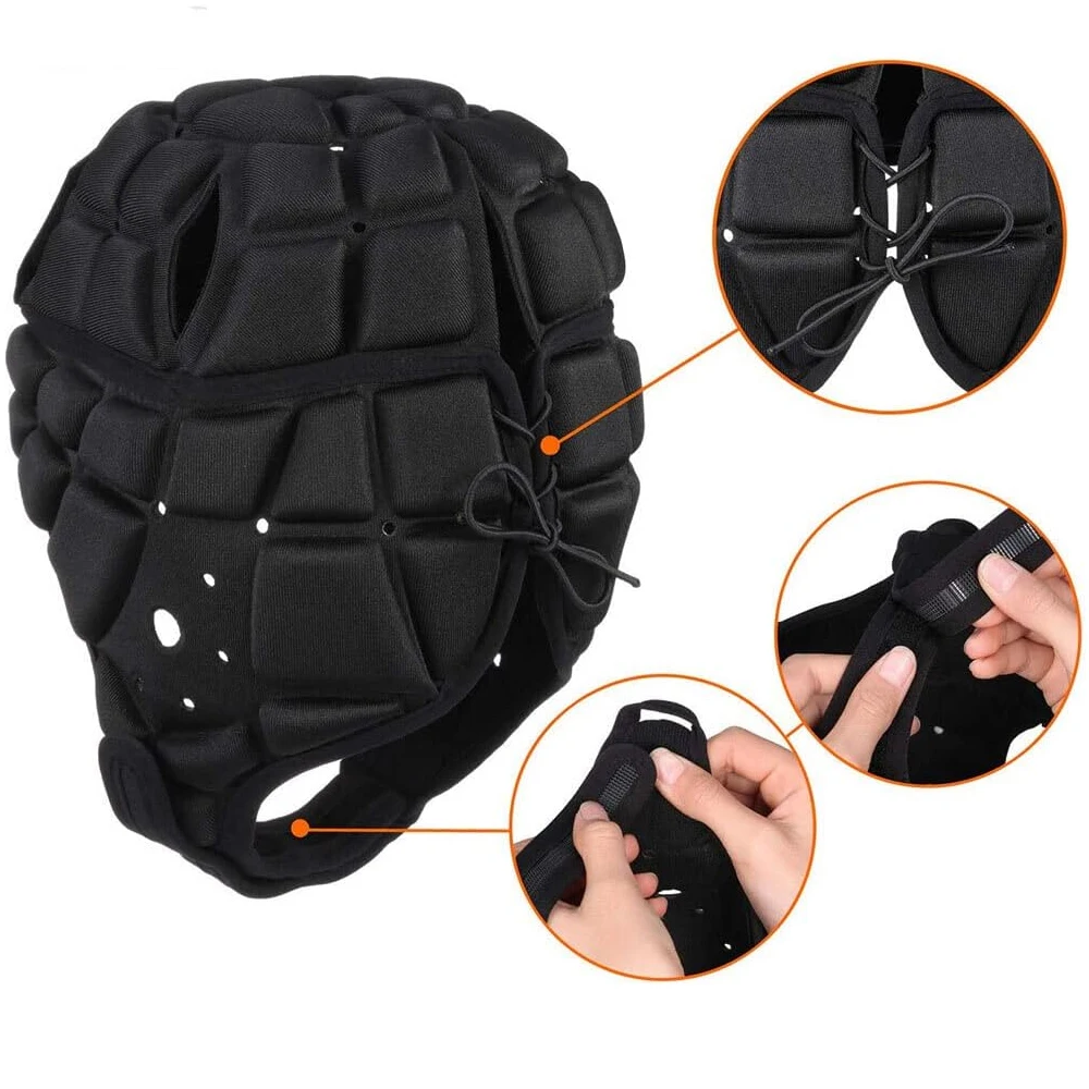 Rugby Breathable Replacement American Football Volleyball Roller-Skating Cap Hat Protective Gear Head Guard Head guard Cap